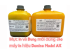 Mực in và dung môi dùng cho máy in phun hiệu Domino model AX 150